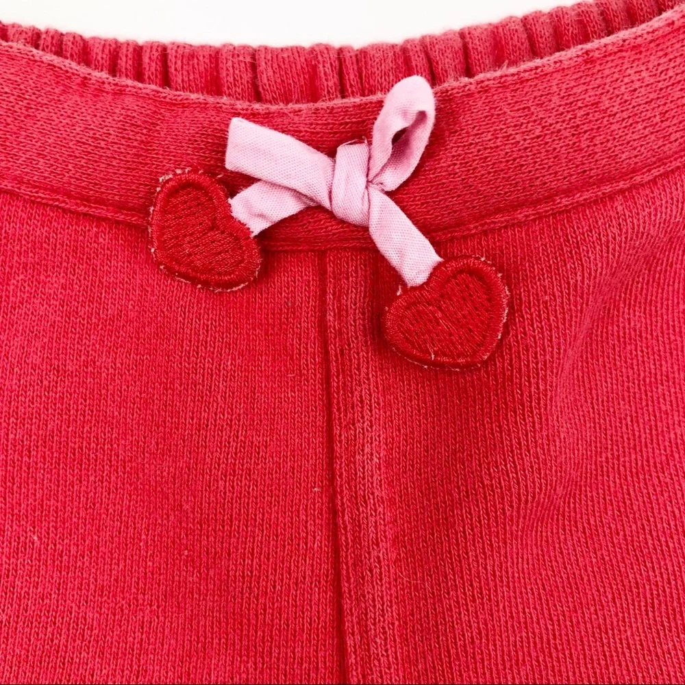 Vintage Gymboree Tiny Hearts Pull On Pants Size 0-3 Months